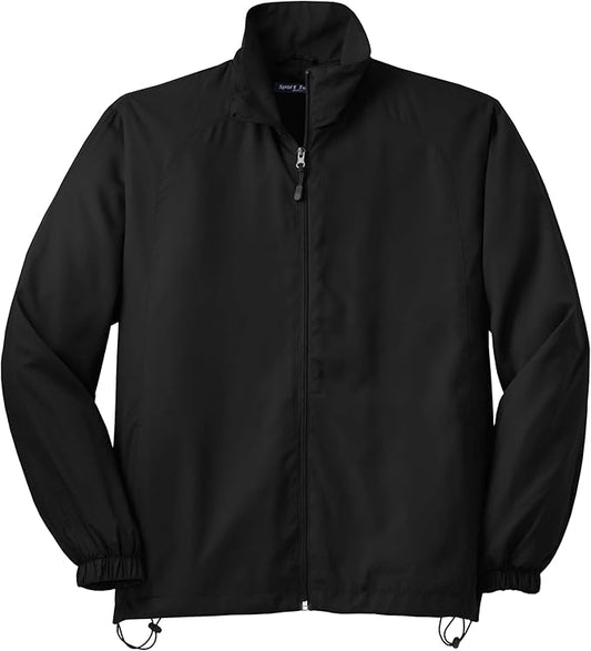 SPORT-TEK Men's Full Zip Wind Jacket