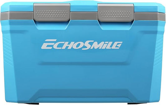 EchoSmile Ultra-Light Hard Cooler 35L/37qt, Outdoor Insulated Ice Chest Box