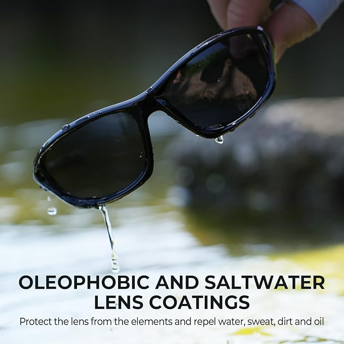KastKing Dugan Polarized Sport Sunglasses for Men and Women, Ideal for Driving Fishing Cycling Running, UV Protection