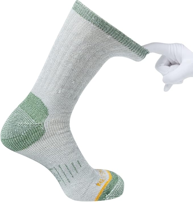 Merino Wool Men Crew Socks Warm Socks Athletic Socks for Men, Suitable for Hiking,Trekking,Camping …