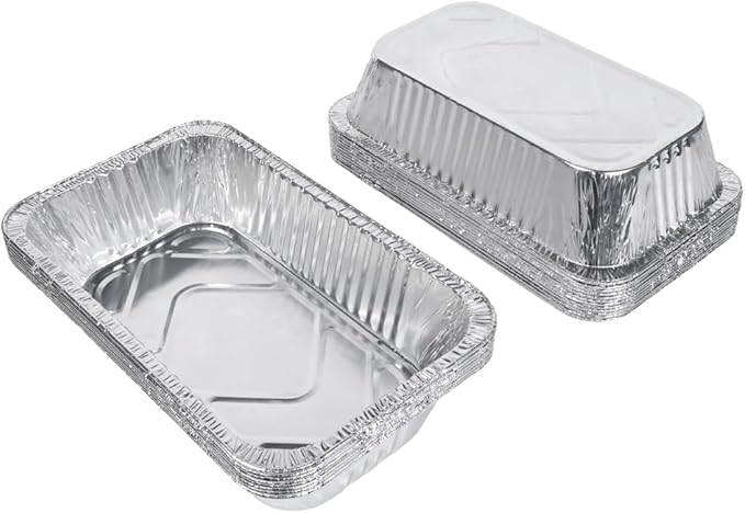 Drip Pans for Char Broil the Big Easy Oil-less Turkey Fryer 2425514W12, Disposable Heavy Duty Aluminum Foil Grease Tray Liner for Charbroil Grill, 10 Pack
