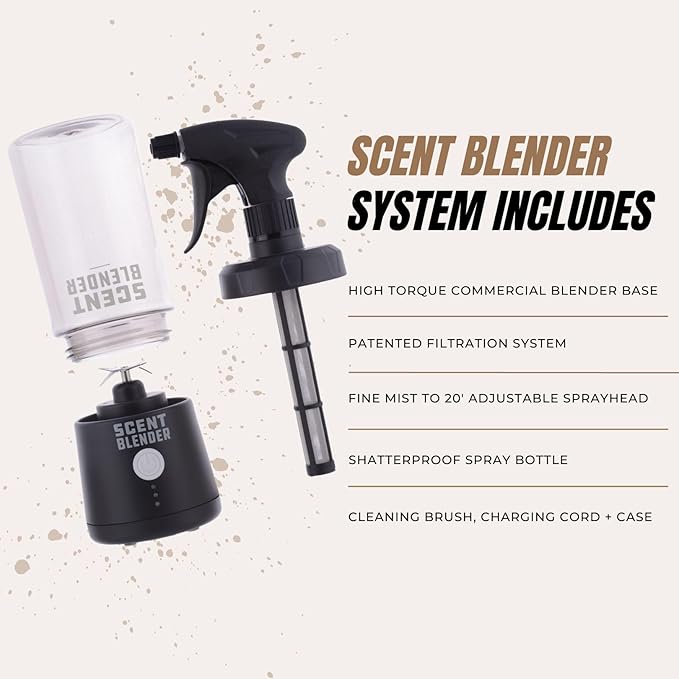 Deer Hunting Attractant, Bear, Elk, & Trapping Hunting Cover Spray - Create Your Own Cover Scents - Essential Hunting Accessories