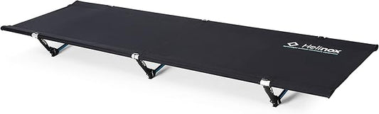 Helinox Cot One Lightweight, Compact, Collapsible, Portable Camping Cot, Long, Black