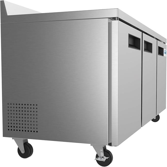 KoolMore RWT-3D-16C Commercial, Refrigerator Triple Door, Stainless Steel