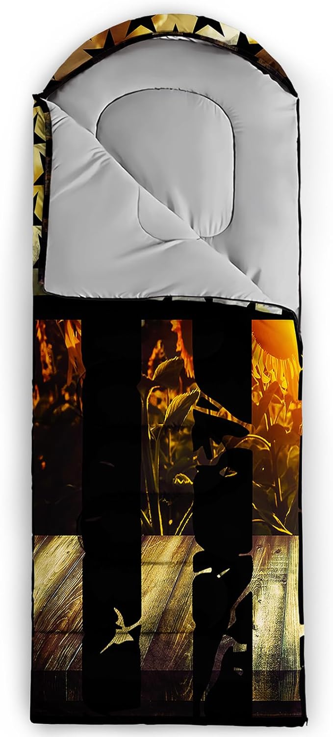 Print sleeping bag,sleeping bags,Outdoor Camping Sleeping Bag，Suitable For Children Boys And Girls Portable,Waterproof,Compact And Lightweight,Great For Outdoor Camping,Backpacking And Hiking