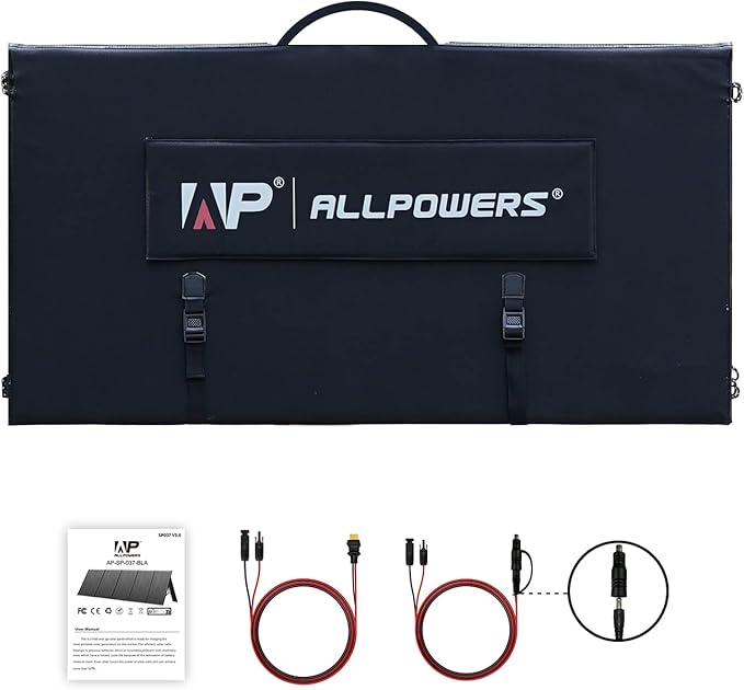 ALLPOWERS 21W 60W 100W 140W 200W 400W 600W Portable Solar Panel (SP037-400W)