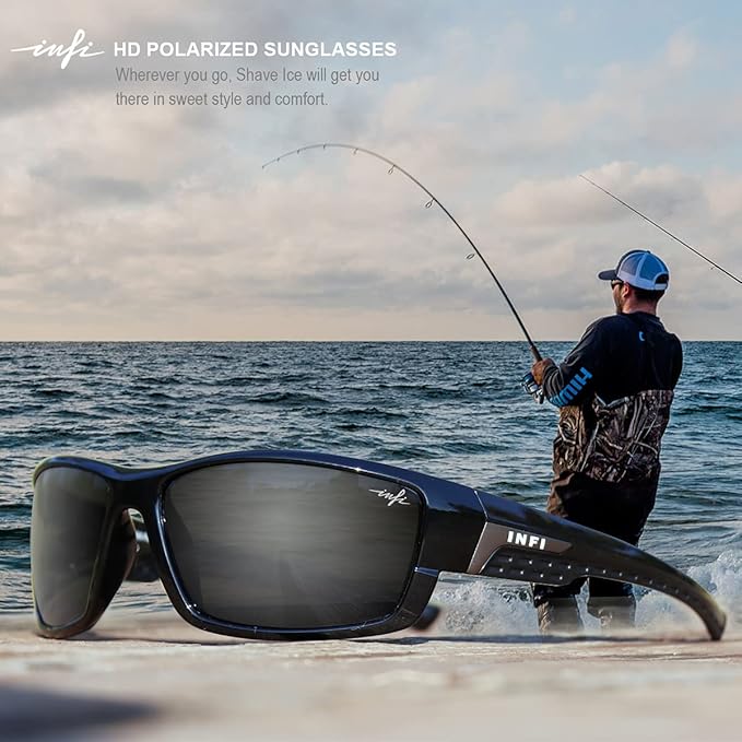 INFI Fishing Polarized Sunglasses for Men and Women Sports Sun Glasses UV Protection