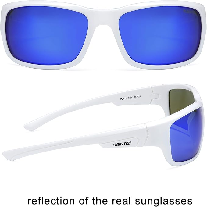 Floating Polarized Fishing Sunglasses for Men UV Protection Fishing Glasses Boating Kayaking Water Sport Glasses