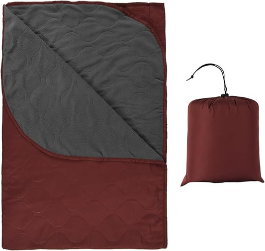 LOOGU Camo Blanket Waterproof Insulation Poncho Liner for Outdoor Camping, Hiking, Hunting, Survival, Backpacking, Picnicking