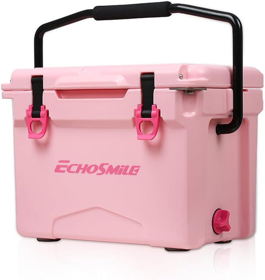 EchoSmile 12/18 Quart Rotomolded Cooler, Built to Stand up to The Rigors of The Journey