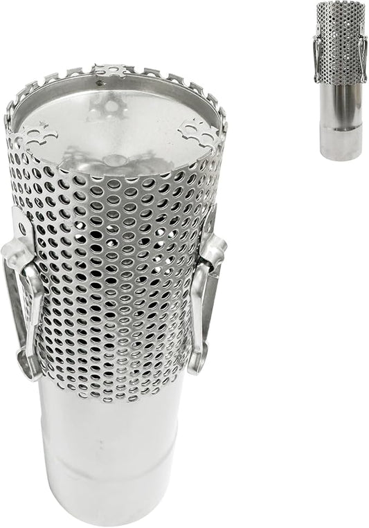 2.36" Spark Arrestor Screen Stove Pipe Filter Chimney Rain Cap for Camping Wood Stove