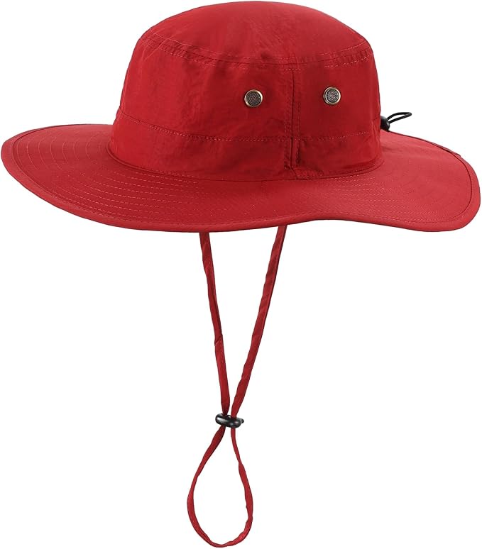 Home Prefer UPF50 Mens Sun Hat with Neck Flap Quick Dry UV Protection Cap Womens Wide Brim Fishing Hat Neck Flap Beach Garden