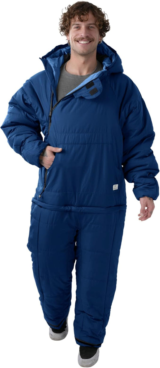 Selk'bag SWYTCH Lite Wearable Sleeping Bag & Jacket | 2-in-1, Lightweight, Eco-Friendly, 40°F for Camping & Travel