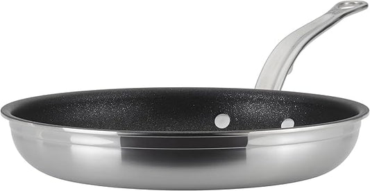 Hestan ProBond Forged TITUM - Professional Clad Stainless Steel, Nonstick, Frying Pan, (11-Inch) Induction Compatible, Made without PFOAs