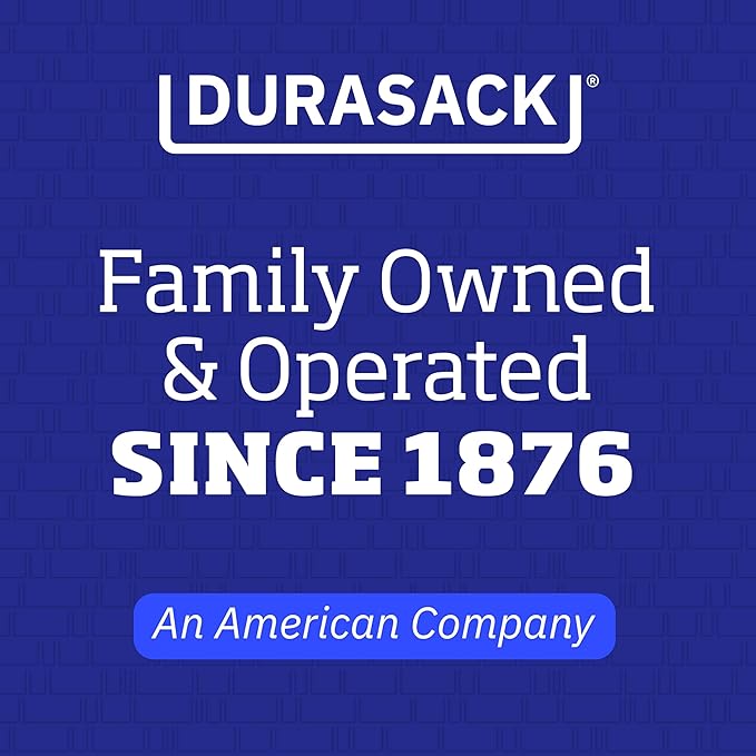 DURASACK Heavy Duty Storage Tote Bag 22-Gallon Rugged Woven Polypropylene Moving Bag, Reusable Self-Standing Design, Holds up to 500 Pounds, Single, Blue, 16 x 16 x 19 inches