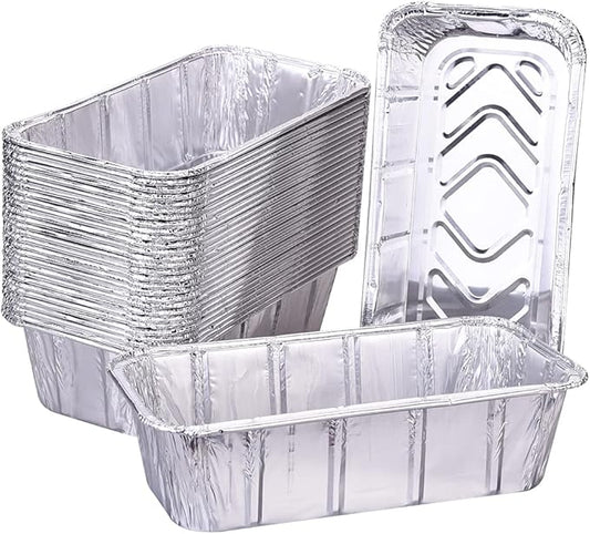 30 Pack Grease PAN Liner Compatible with Traeger BAC404 Timberline Pellet Grills, Disposable Heavy-Duty Aluminum Foil for Traeger Drip Tray Liner