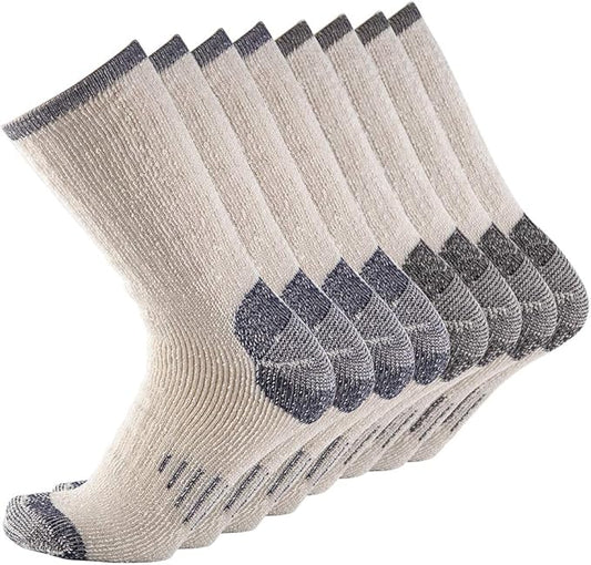 Merino Wool Men Crew Socks Warm Socks Athletic Socks for Men, Suitable for Hiking,Trekking,Camping …