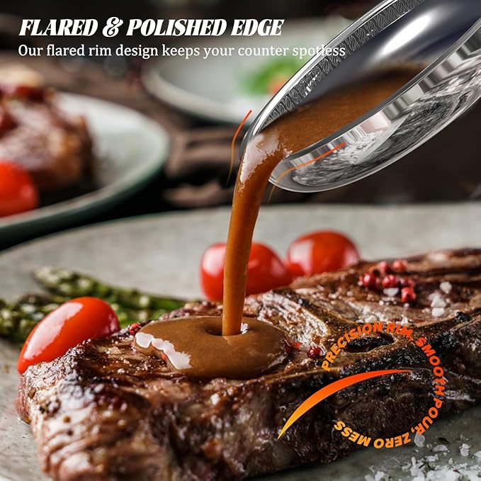 10“ Hybrid Ceramic Nonstick Frying Pan, 3-Ply Stainless Steel Skillet, 2-Layer Nonstick Coating, PFAS & PTFE Free, 9H Hardness & Corrosion Resistance, Dishwasher Safe, Induction Compatible