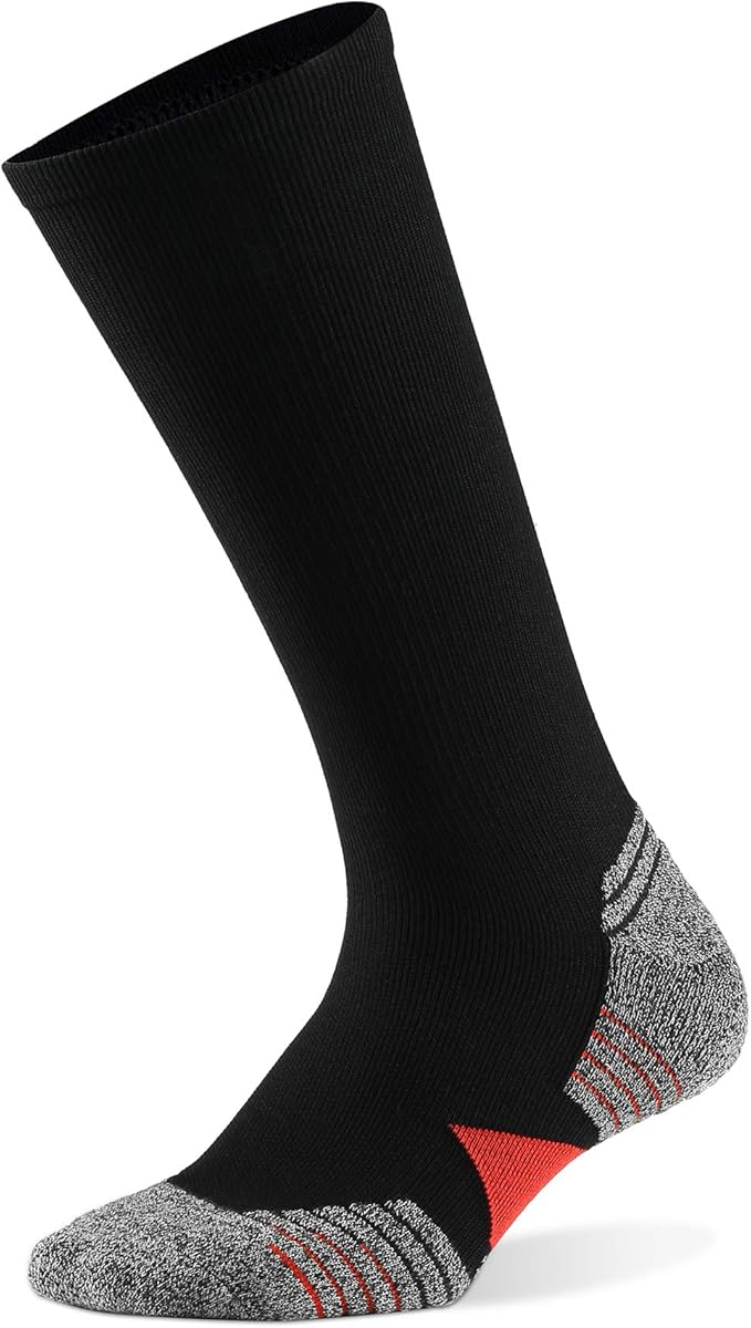 WANDER 3-6 Pairs Men's Athletic Run Cushion Over-the-Calf Tube Socks