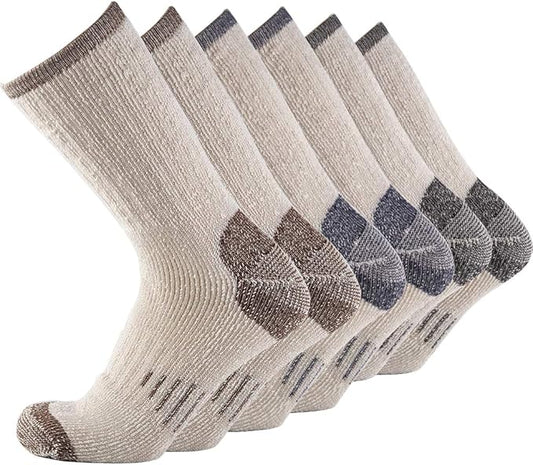 Merino Wool Men Crew Socks Warm Socks Athletic Socks for Men, Suitable for Hiking,Trekking,Camping …