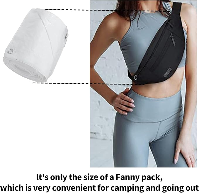 TARPAL 10x12 Feet White Tarp Waterproof Lightweight tarps Multipurpose Protective Cover All Purpose Poly Tarps Cover for Firewood Outdoor Furniture etc