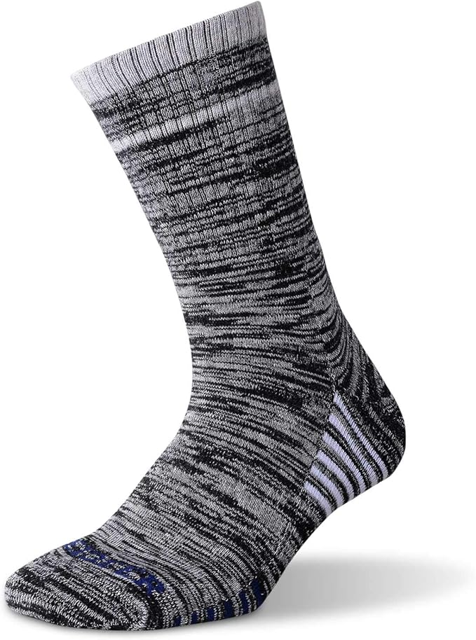 FEIDEER Men's Hiking Walking Socks, Multi-Pack Wicking Cushioned Outdoor Recreation Hiking Socks