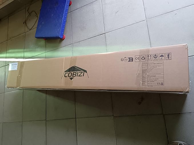 COBIZI 10x10 Pop Up Canopy Without Sidewall,Heavy Duty Canopy UPF 50+ All Season Wind Waterproof Commercial Outdoor Wedding Party Tents for Parties Canopy Gazebo with Carry Bag(10 x 10 ft White)