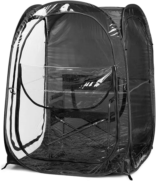 WeatherPod® The Original Shark Tank MyPod™ 1-2 Person Pop-Up Pod - Stay Warm, Dry, and Out of The Sun - Weather Pod for Sports, Rain, or Wind