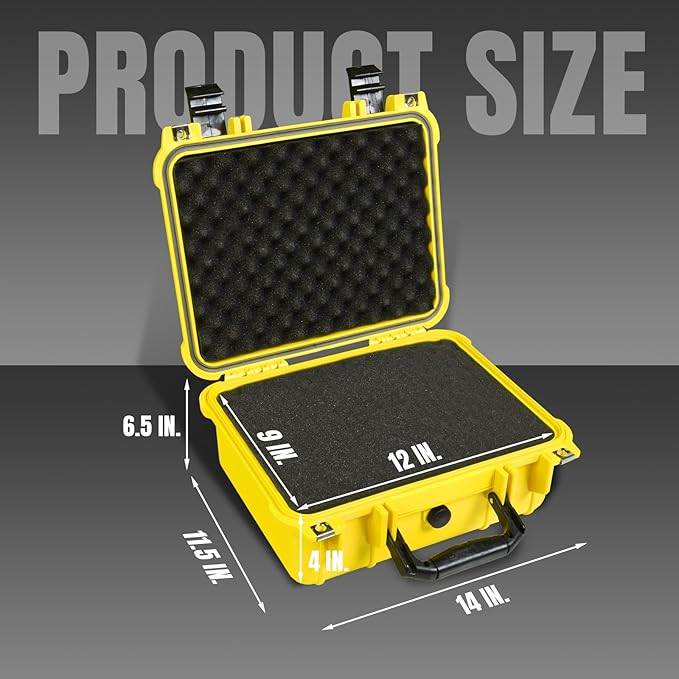 14x 11.5x 6.5 Inch Hard Case