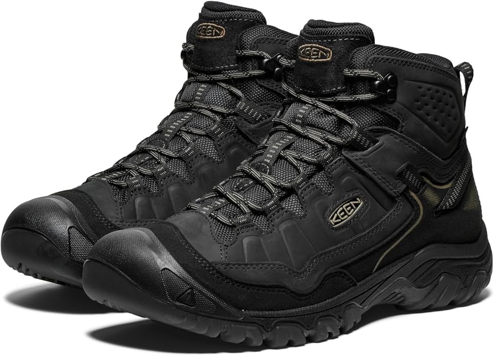 KEEN Men's Targhee 4 Mid Height Durable Comfortable Waterproof Hiking Boots