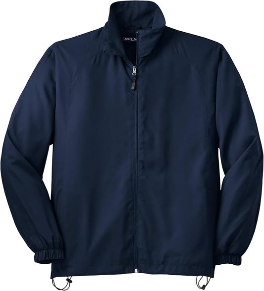 SPORT-TEK Men's Full Zip Wind Jacket