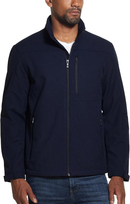 Weatherproof Men's Softshell Jacket – Wind & Water Resistant – Breathable, Lightweight Outdoor Coat