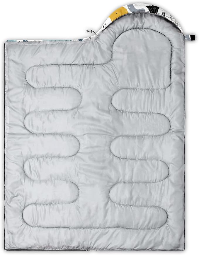 Sleeping Bags for Girls Adults, 3 Season Warm Cool Weather,Lightweight Waterproof Sleeping Outdoors, Camping Gear Equipment