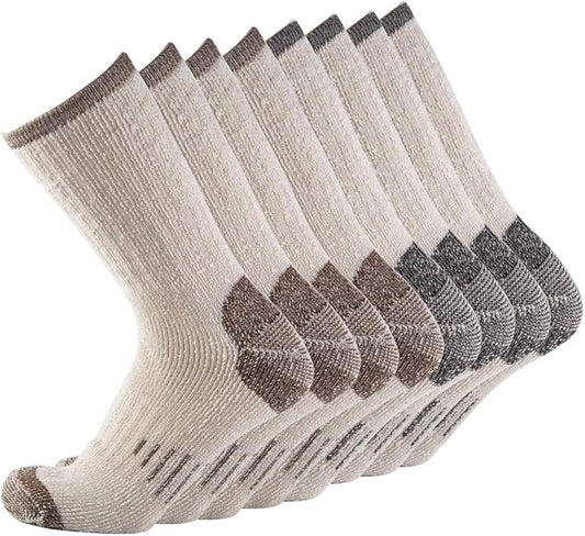 Merino Wool Men Crew Socks Warm Socks Athletic Socks for Men, Suitable for Hiking,Trekking,Camping …