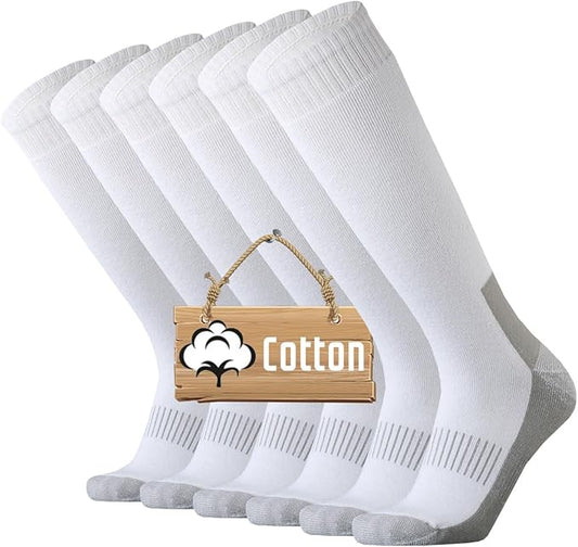 ONKE Max Full Cushion Knee High Socks for Men Steel Toe Work Boot Over the Calf OTC Moisture Wicking Thermal Hiking Hunting