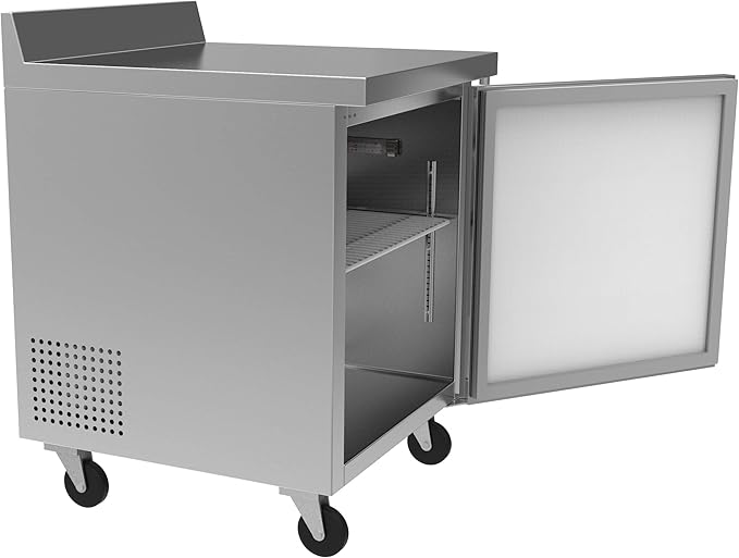 KoolMore RWT-1D-6C Commercial, Refrigerator Single Door, Stainless Steel