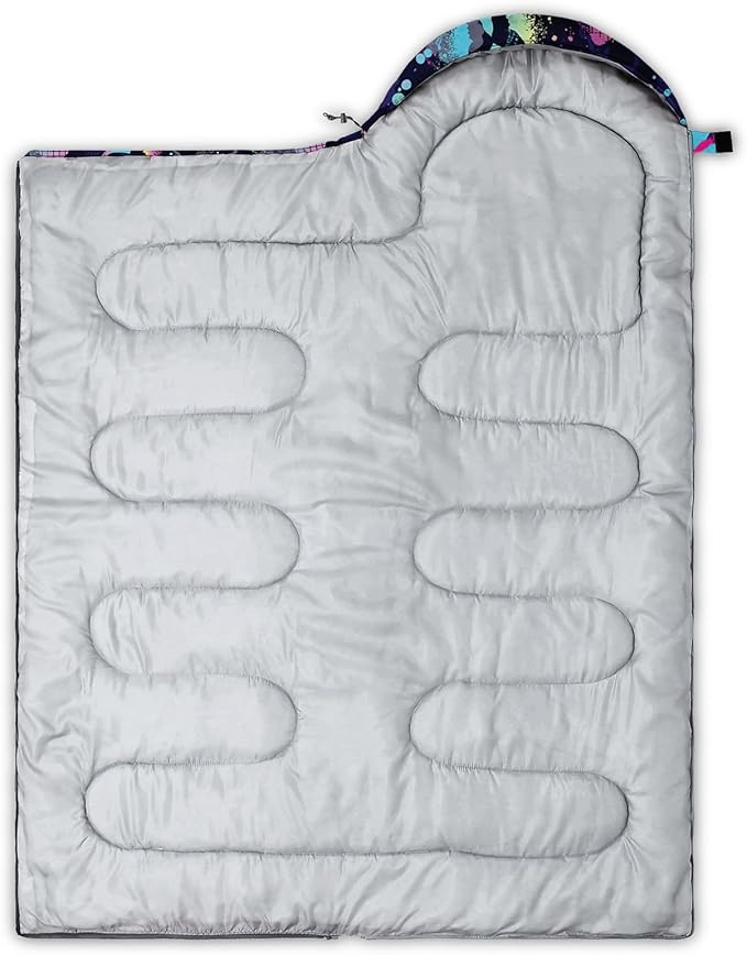 Kids Sleeping Bag for Boys Girls,3D Basketball Print-Lightweight Warm Portable Outdoor Indoor-Waterproof Cold Weather Resistant Sleeping Bag for Camping Hiking