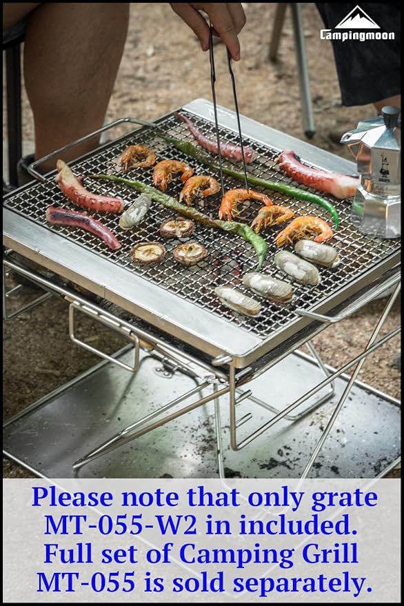 CAMPINGMOON Camping Cooking Grates for MT-055 (MT-055-W2)