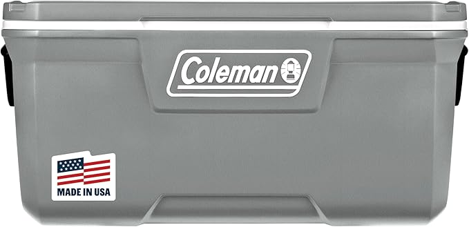 Coleman Classic Series Insulated Portable Cooler, Leak-Resistant Outdoor Hard Cooler Keeps Ice up to 5 Days, 52/70/120/150 Quart