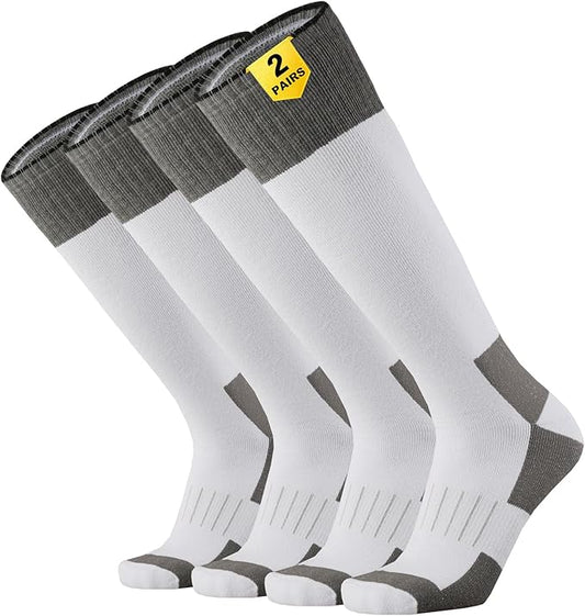 ONKE Max Full Cushion Knee High Socks for Men Steel Toe Work Boot Over the Calf OTC Moisture Wicking Thermal Hiking Hunting