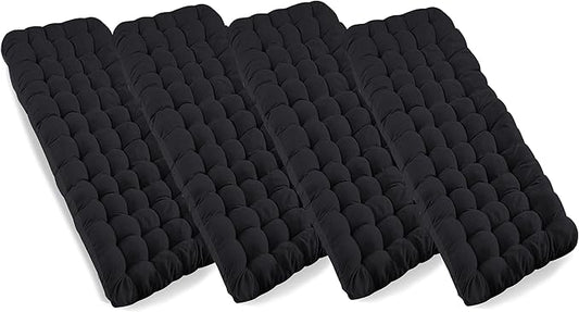 Zone Tech Camping Cot Mattress Pad Premium Quality Outdoor Comfortable Thicker Cotton Sleeping Cot Lightweight Waterproof Bottom Pad Mattress for Adult, Kid