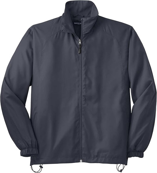 SPORT-TEK Men's Full Zip Wind Jacket