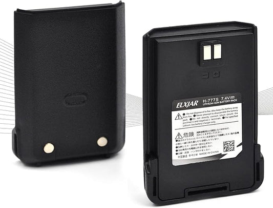 (2-Pack) 3.7V 1100mAh Li-ion Battery Replacement for Retevis H-777S Two-Way Radios Walkie Talkies (Not Fit H-777)