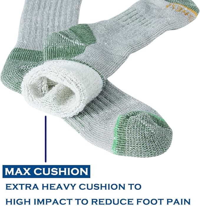 Merino Wool Men Crew Socks Warm Socks Athletic Socks for Men, Suitable for Hiking,Trekking,Camping …