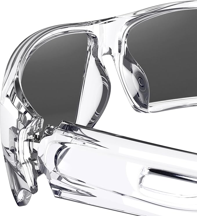 MAXJULI Polarized Wrap Around Sports Sunglasses for Big Heads Men Women UV400 Protection Sun Glasses 8232