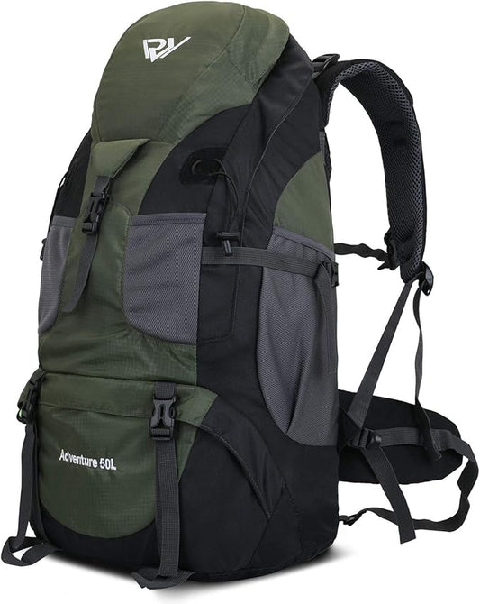 Hiking Backpack, 50l Camping Lightweight Bag for Outdoor