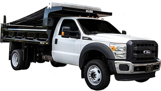 Buyers Products 554270150 Aluminum Tarp System for Dump Body Trucks, 7 x 15 Foot Mesh Tarp, 91" Housing, Easy Retraction, Comes Pre-Assembled w/Roller & Tension Bow