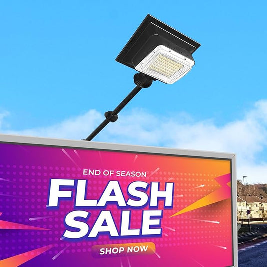 Solar Sign Lights Outdoor, 108 Leds 4888 lumens 5000 MAH Lighting Up to 15 Hrs Waterproof Solar Powered Sign Light