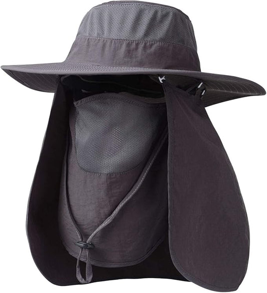 Fishing Hat,Sun Cap with UPF 50+ Sun Protection and Neck Flap,for Man and Women