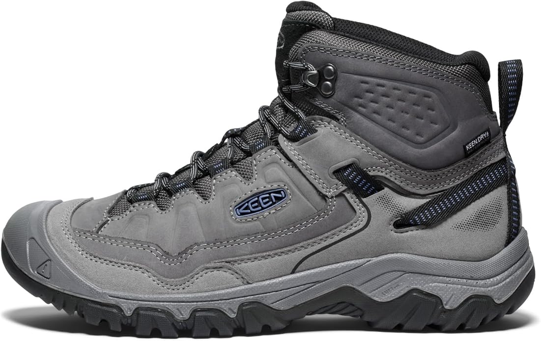 KEEN Men's Targhee 4 Mid Height Durable Comfortable Waterproof Hiking Boots